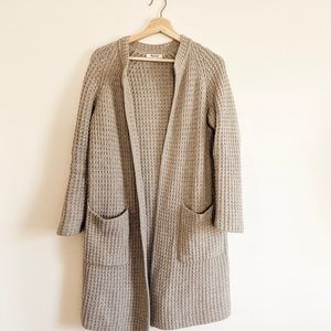 Madewell XXS Waffle Stitch Sweater Coat